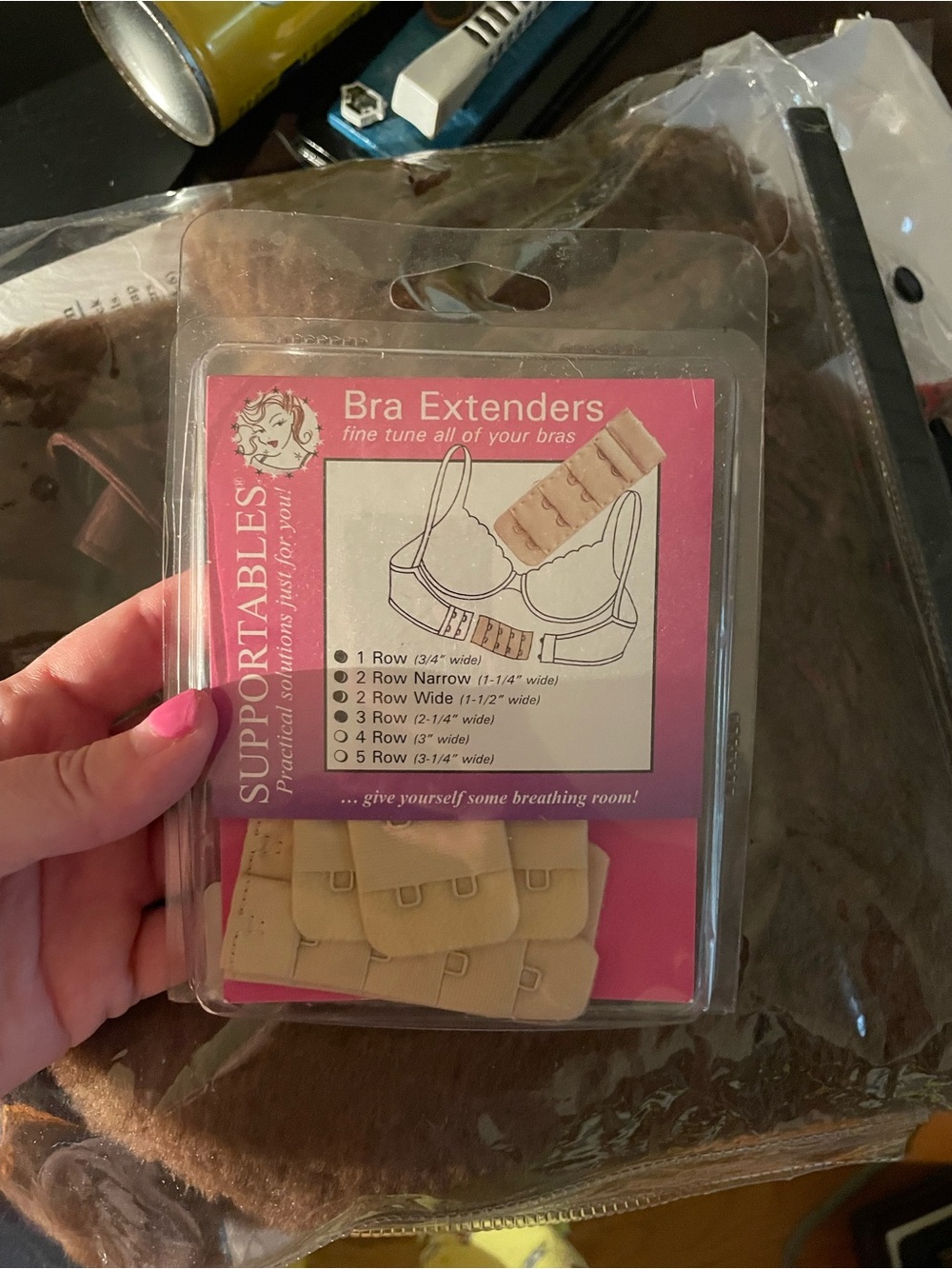 NWT supportables bra extenders 3 row